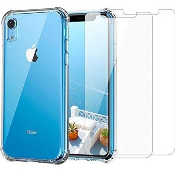 Other - iPhone XR Clear Case & Screen Protector